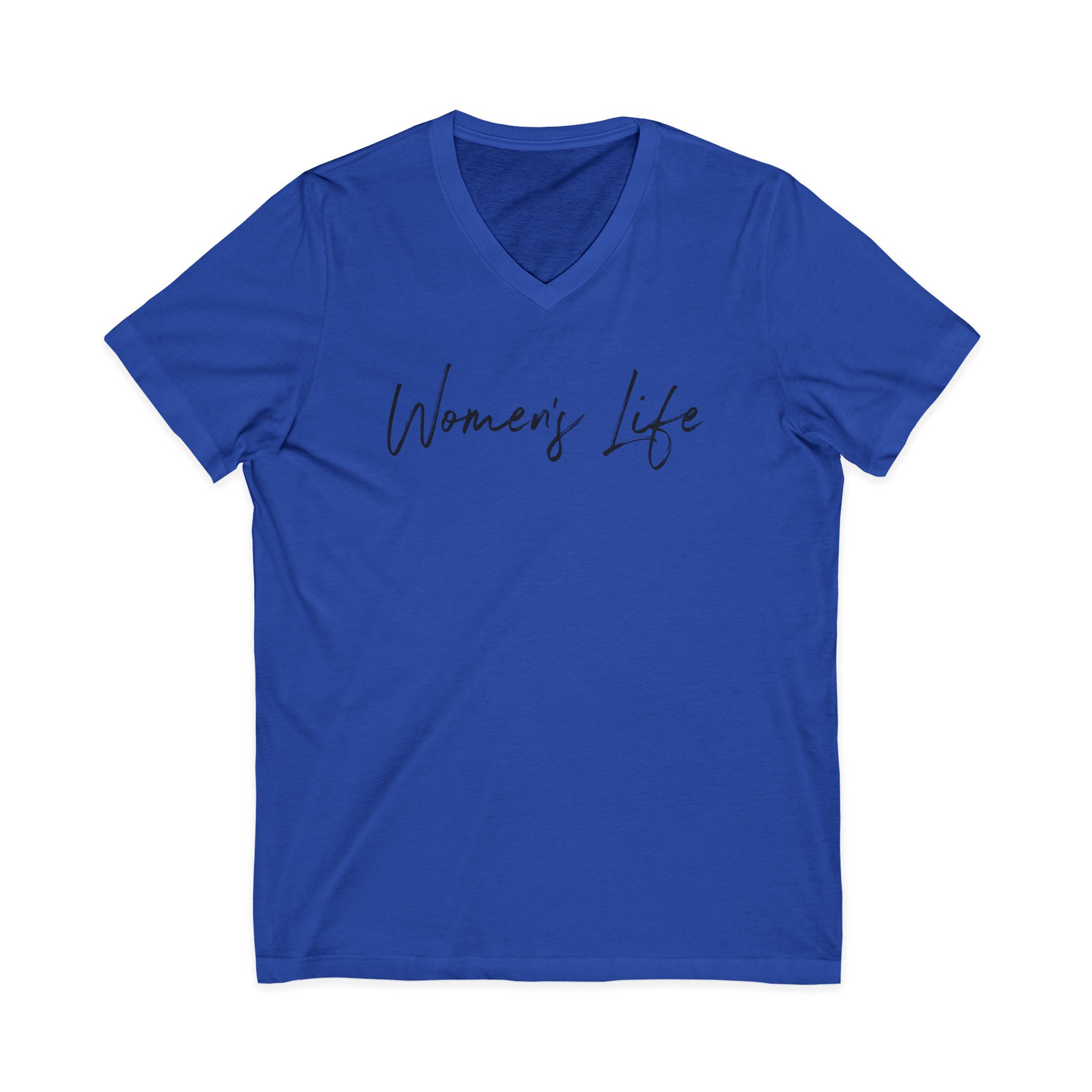 Women's Life - Unisex Jersey Short Sleeve V-Neck Tee