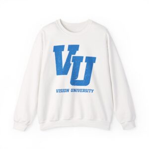 Vision University Crewneck Sweatshirt — Vintage VU College Sweatshirt