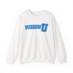 Vision U Crewneck Sweatshirt — Collegiate Logo Pullover