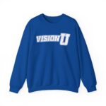 Vision U Crewneck Sweatshirt — Collegiate Logo Pullover