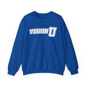 Vision U Crewneck Sweatshirt — Collegiate Logo Pullover